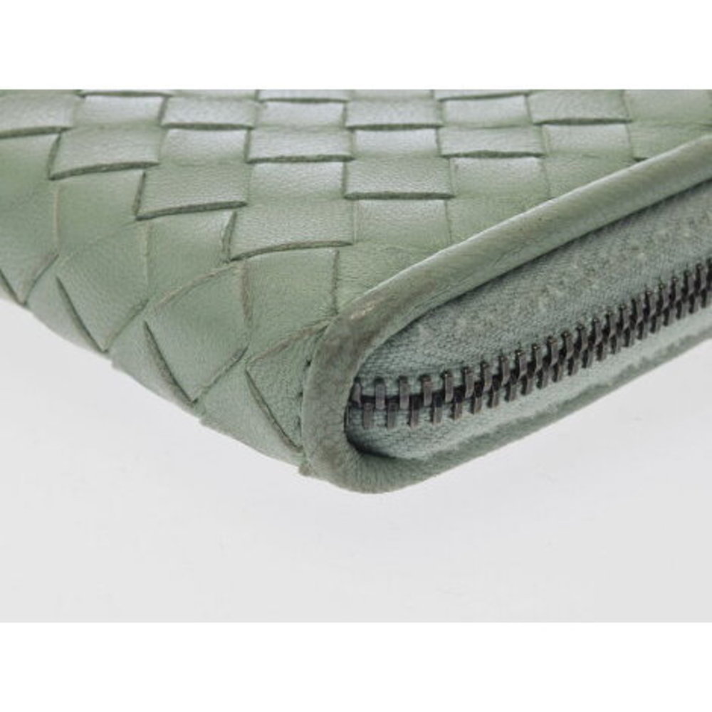 Bottega Veneta Zipper Long Wallet Green - Picture 4 of 12